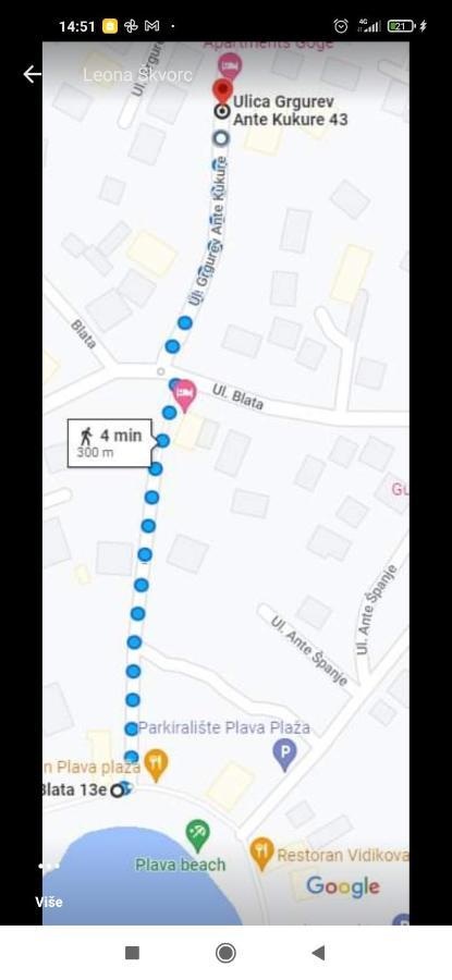 Apartament Guerilla Choice Vodice Zewnętrze zdjęcie